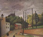 Henri Rousseau View of Malakoff oil on canvas